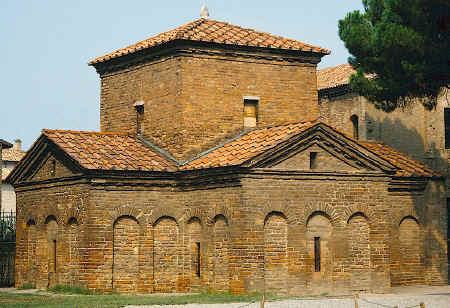 Mausoleum of Galla Placidia in Ravenna